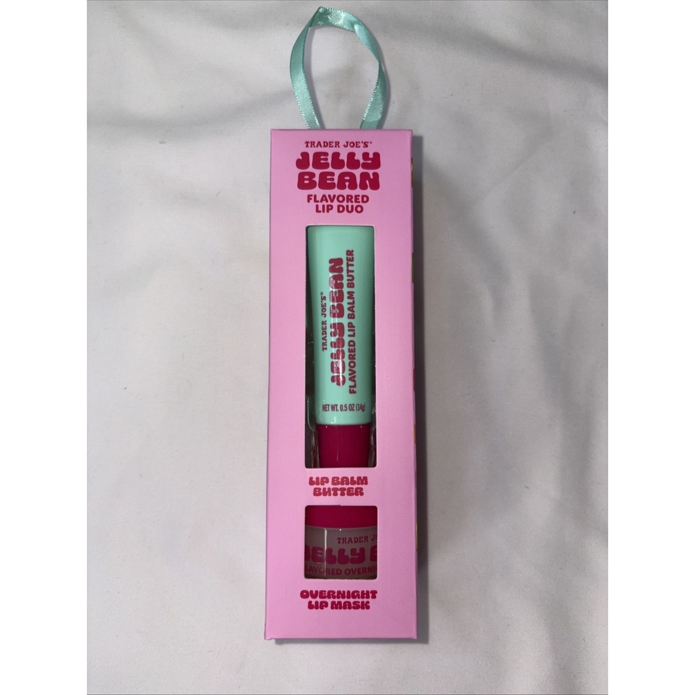 Trader Joe's Jelly Bean Flavored Lip Duo Lip Balm Butter Overnight Mask 2026